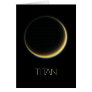 Outer Space, Cosmos, Solar System, Moon Titan
