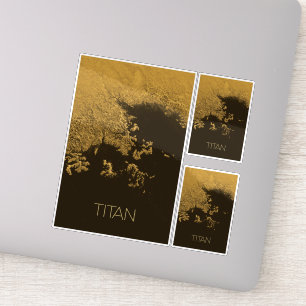 Outer Space, Cosmos, Solar System, Moon Titan