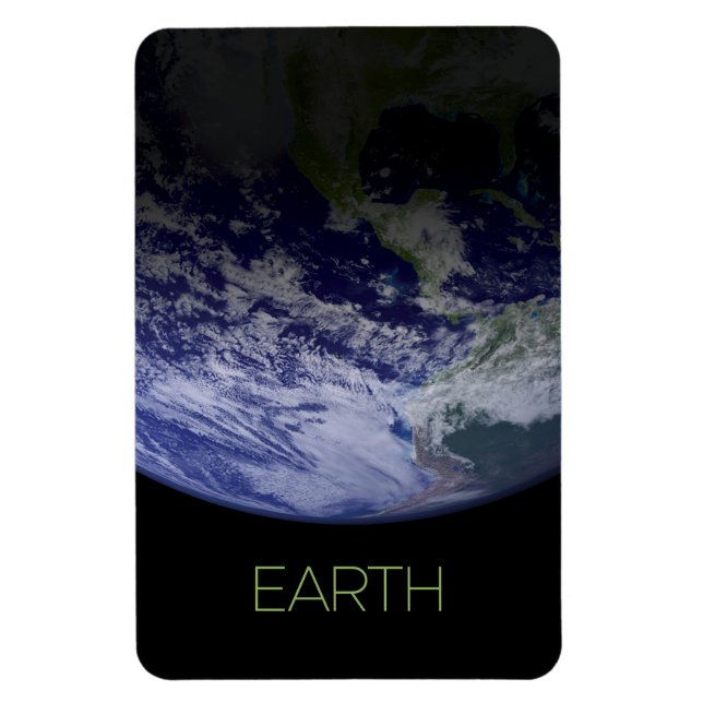Outer Space, Cosmos, Solar System, Planet Earth Magnet (Vertical)