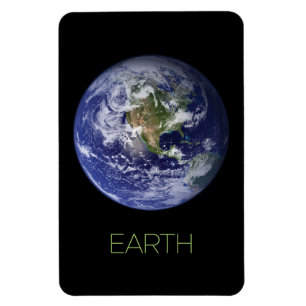 Outer Space, Cosmos, Solar System, Planet Earth Magnet