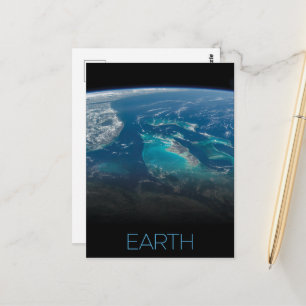 Outer Space, Cosmos, Solar System, Planet Earth Postcard