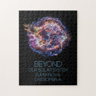 Outer Space, Cosmos, Supernova Cassiopeia A Jigsaw Puzzle
