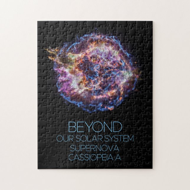 Outer Space, Cosmos, Supernova Cassiopeia A Jigsaw Puzzle (Vertical)
