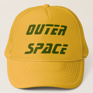 OUTER SPACE - Customised equipment Trucker Hat