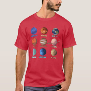 Outer Space Exploration Science Science Fan Premiu T-Shirt
