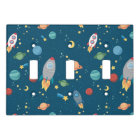 Outer Space Fun light switch cover