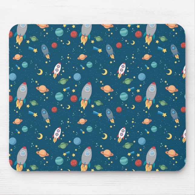 Outer Space Fun mousepad (Front)