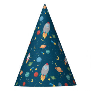 Outer Space Fun party hats