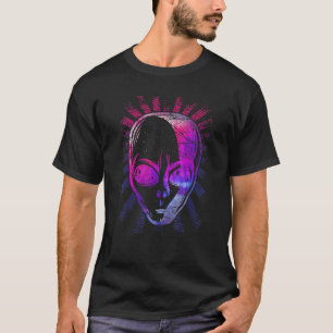 Outer Space Galaxy Alien Extraterrestrial Alien He T-Shirt