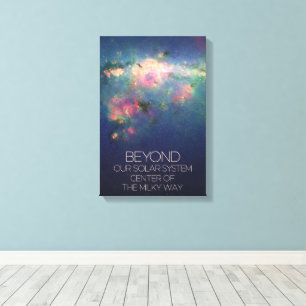 Outer Space, Galaxy, Centre Of The Milky Way Canvas Print