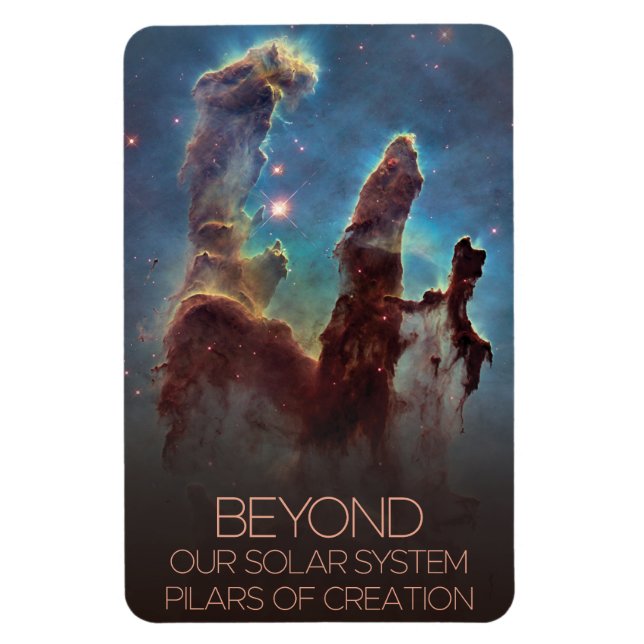 Outer Space, Galaxy, Milky Way, Pilars Of Creation Magnet (Vertical)