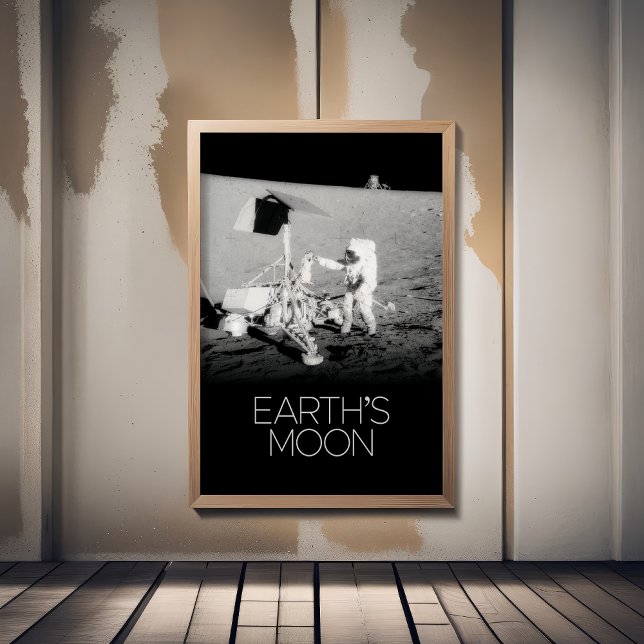 Outer Space, Galaxy, Solar System, Earth's Moon Photo Print (Creator Uploaded)