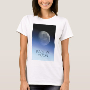 Outer Space, Galaxy, Solar System, Earth's Moon T-Shirt