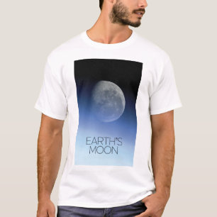 Outer Space, Galaxy, Solar System, Earth's Moon T-Shirt