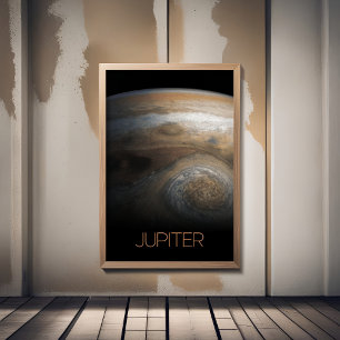 Outer Space, Galaxy, Solar System, Planet Jupiter Poster