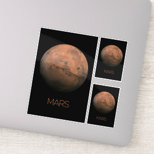 Outer Space, Galaxy, Solar System, Planet Mars