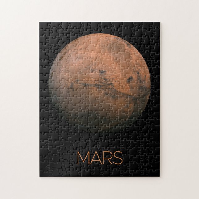 Outer Space, Galaxy, Solar System, Planet Mars Jigsaw Puzzle (Vertical)