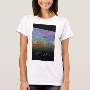 Outer Space, Galaxy, Solar System, Planet Mercury T-Shirt