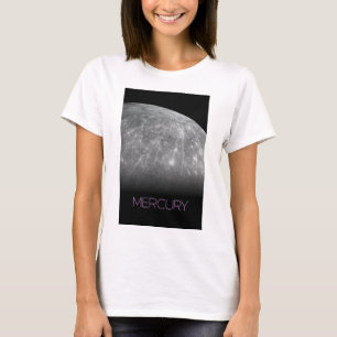 Outer Space, Galaxy, Solar System, Planet Mercury T-Shirt