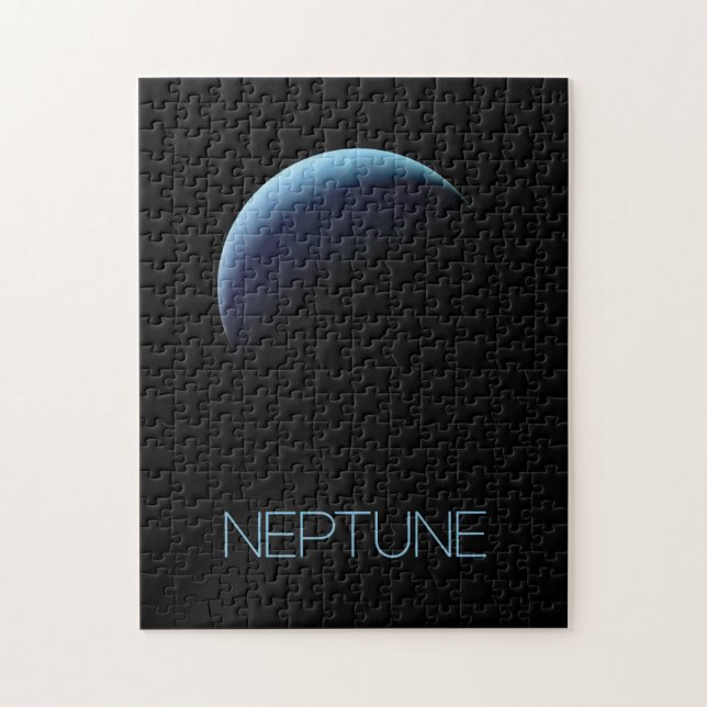 Outer Space, Galaxy, Solar System, Planet Neptune Jigsaw Puzzle (Vertical)
