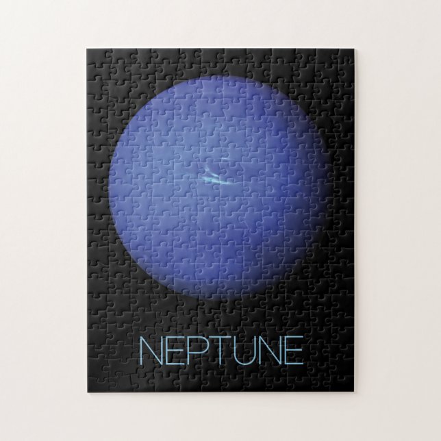 Outer Space, Galaxy, Solar System, Planet Neptune Jigsaw Puzzle (Vertical)