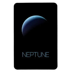 Outer Space, Galaxy, Solar System, Planet Neptune Magnet