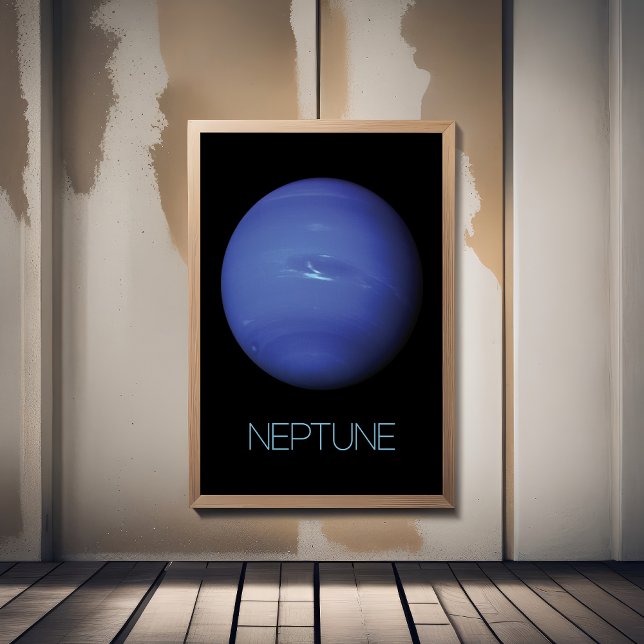 Outer Space, Galaxy, Solar System, Planet Neptune Photo Print (Creator Uploaded)