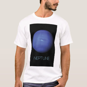 Outer Space, Galaxy, Solar System, Planet Neptune T-Shirt