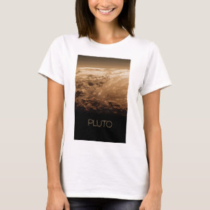 Outer Space, Galaxy, Solar System, Planet Pluto T-Shirt