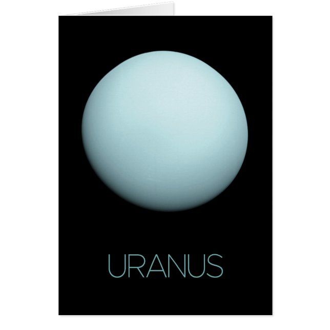 Outer Space, Galaxy, Solar System, Planet Uranus (Front)