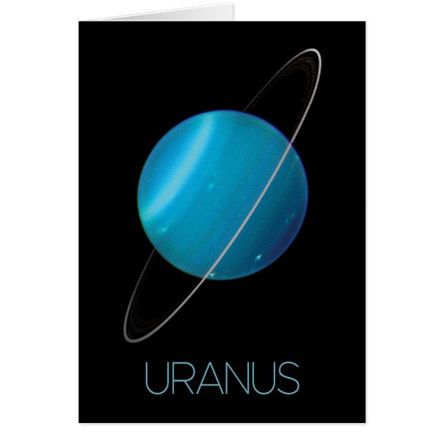Outer Space, Galaxy, Solar System, Planet Uranus (Front)
