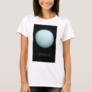 Outer Space, Galaxy, Solar System, Planet Uranus T-Shirt
