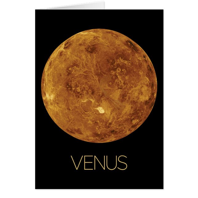 Outer Space, Galaxy, Solar System, Planet Venus (Front)