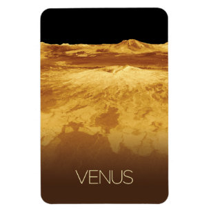 Outer Space, Galaxy, Solar System, Planet Venus Magnet
