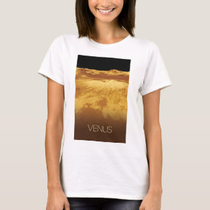 Outer Space, Galaxy, Solar System, Planet Venus T-Shirt