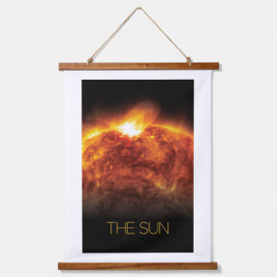 Outer Space, Galaxy, Solar System, Stars, The Sun Hanging Tapestry