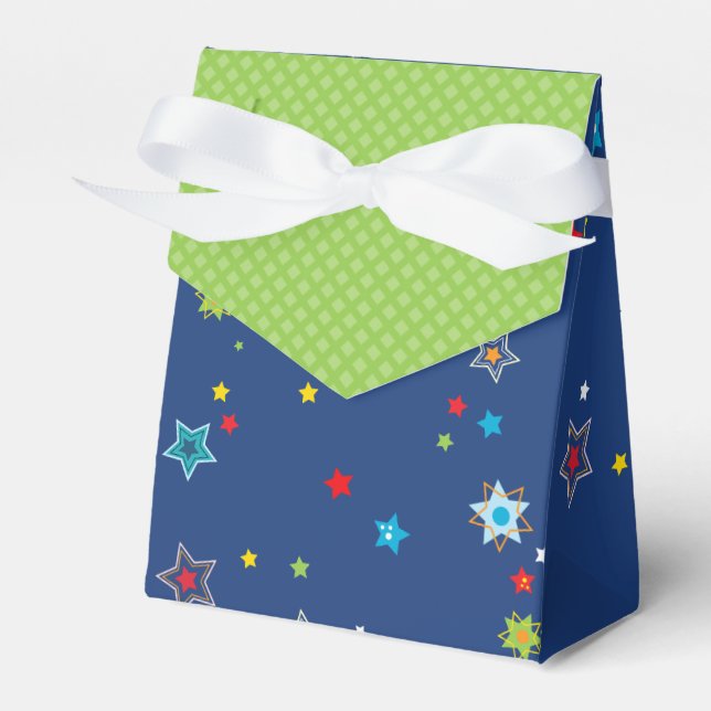 Outer Space Galaxy Stars Favour Gift Boxes (Front Side)