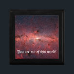 Outer Space Gift Box<br><div class="desc">This is a NASA photo called,  "Tortured Clouds of Eta Carinae". The stars sparkle through the clouds and red dust of outer space.</div>