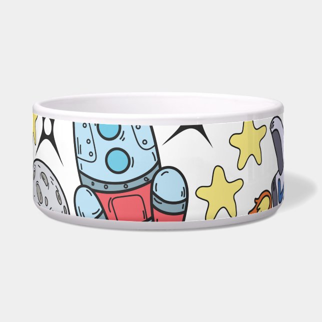 Outer Space: Hand-Drawn Vintage Doodles (Front)