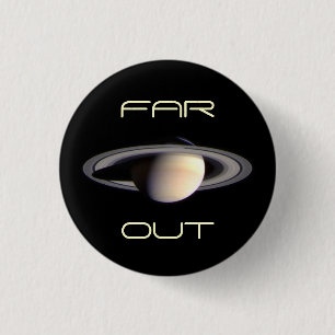 Outer Space is Heavenly 3 Cm Round Badge