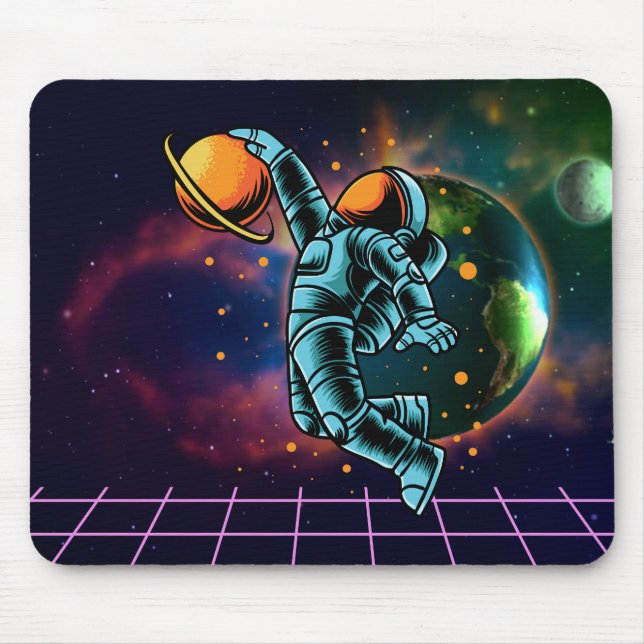 Outer space  mouse mat (Front)