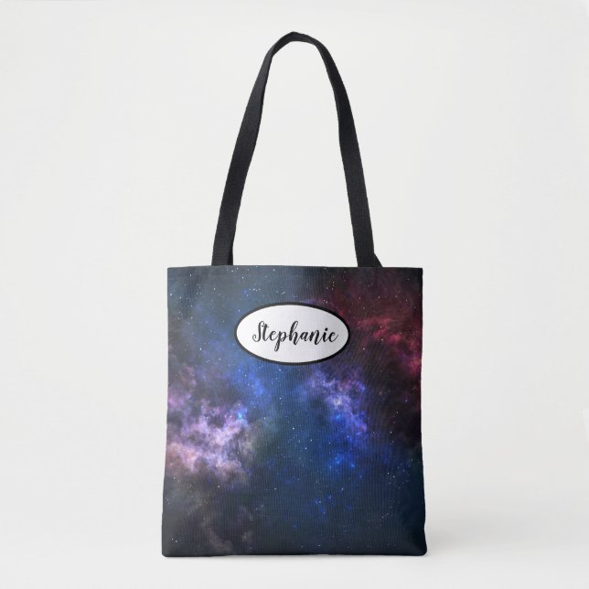 Outer Space Nebula Nigh Sky  Tote Bag (Front)