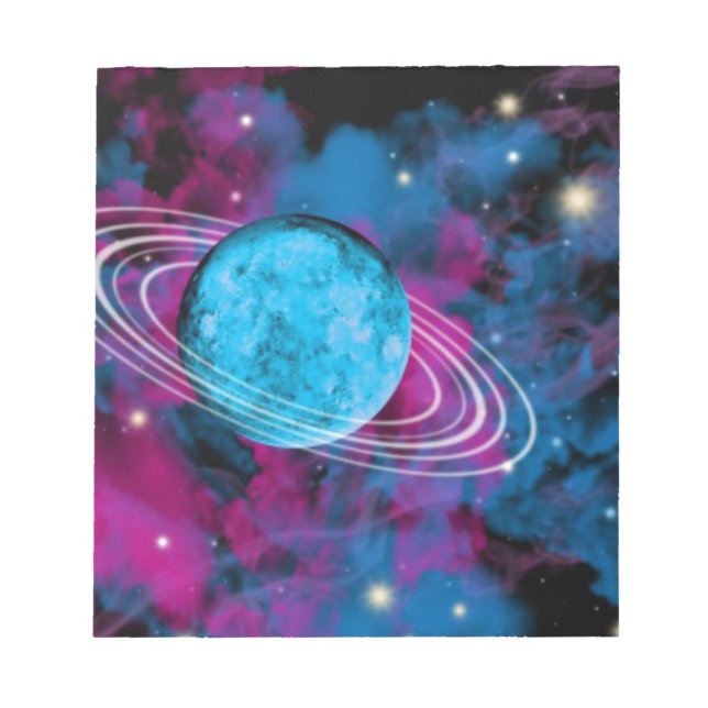 Outer Space Notepad (Front)