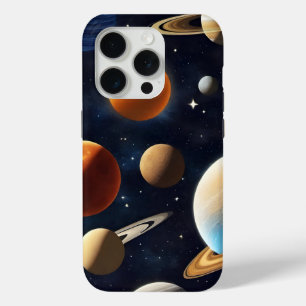 Outer Space Planets 2 iPhone 15 Pro Case