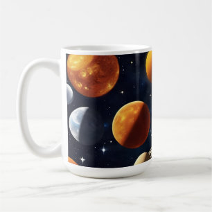Outer Space Planets 2 Coffee Mug