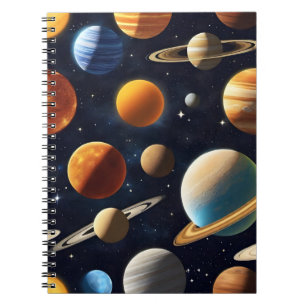 Outer Space Planets 2 Notebook