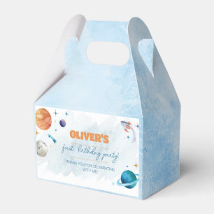 Outer Space Planets Birthday Party Favour Box
