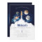 Outer Space Planets Boy First Birthday Invitation