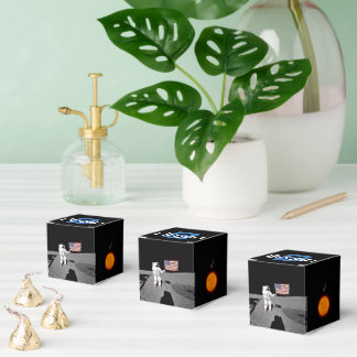 Outer Space Planets ,Shepard Moon Landing, Favour Box