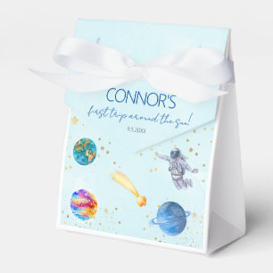 Outer Space Rocket Planets boy Birthday Favour Box